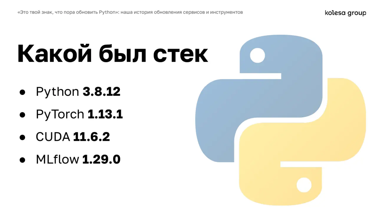 Слайд 15: Какой был стек